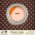 Orange Castella Candle | 8oz