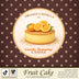 Orange Castella Candle | 4oz