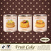 Fruit Cake Candle Bundle | 8oz